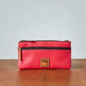 Red Dooney and Bourke Wallet Pouch Passport Holder